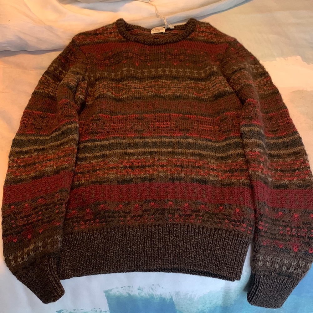 Faherty Alpaca Fair Isle Sweater